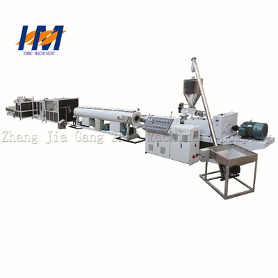 Plastic PVC Pipe Production Line For Single Three Layer Hot Cold Water PPR Tube