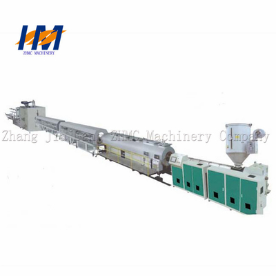 High Capacity Plastic Pipe Extrusion Line , HDPE Pipe Extruder Machine