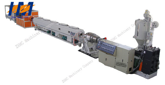 High Capacity Plastic Pipe Extrusion Line , Plastic Pipe Production Line