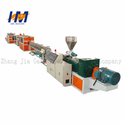 Reliable Plastic Pipe Extrusion Line , Electricity PVC Conduit Pipe Making Machine