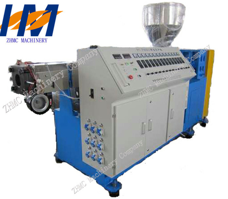High Production Capacity Plastic Extrusion Machine For Double Color PC Tube