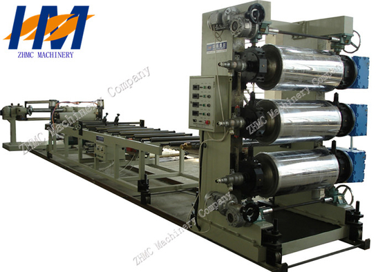 Automatic Wood Plastic Sheet Extrusion Line 60-700 kg/h Varied Capacity