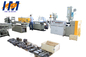 Two Extruder PVC Profile Production Line Vented Type 37 KW Motor Power