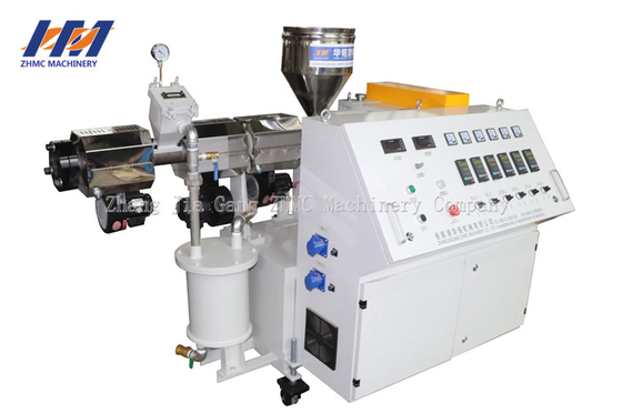 Pc Pipe One Screw Profile 30mm Tube Extrusion Machine For Polycarbonate